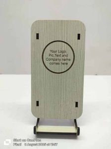 Table Top Wooden Mobile Stand