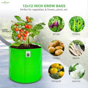 12x12 Inch HDPE Round Grow Bag