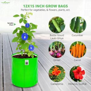 12x15 Inch HDPE Round Grow Bag