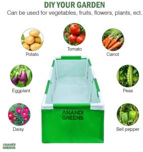 4x2x1.5 Feet HDPE Rectangular Grow Bag