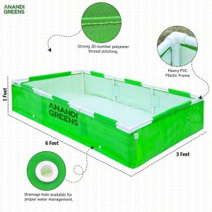 6x3x1 Feet HDPE Rectangular Grow Bag