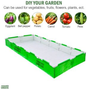10x4x1 Feet HDPE Rectangular Grow Bag