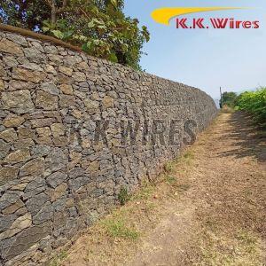 Gabion Farmhouse Plot Wall