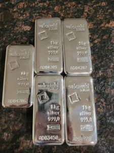 1kg silver bullion bar