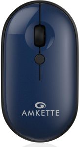 Amkette Hush PRO Byte Slim Optical Mouse with Bluetooth