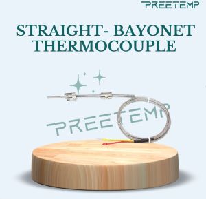 Straight Bayonet Thermocouple
