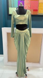 Dhoti Style Saree
