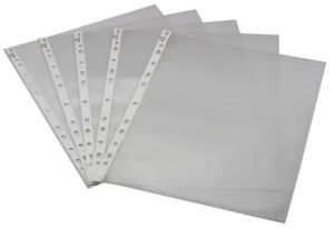 Transparent Sheet Protector File Folder