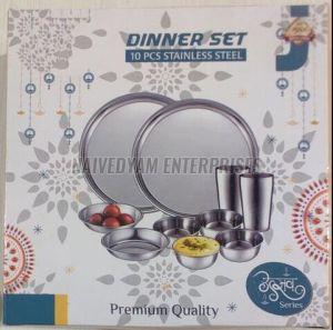Stainless Steel Dinner Set