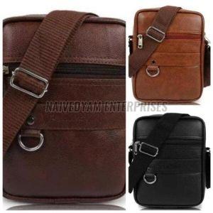 Leather Men Sling Bags