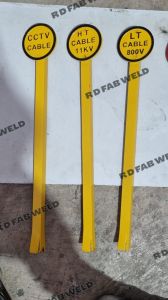 Cast Iron Ofc Cable Route Marker