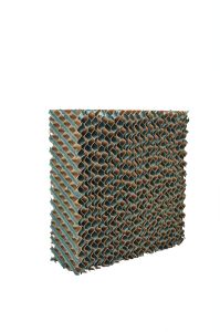 Green Brown Honeycomb Cooling Pad