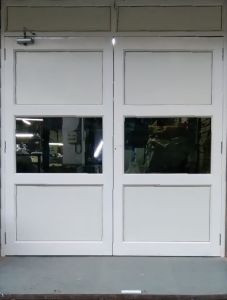 Aluminium Partition with Glass