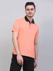 Mens Polo Plain T Shirt