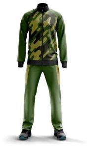 Mens Polyester Printed Casual Tracksuit