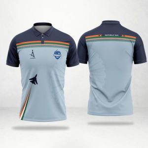 Mens Printed Nylon Sports T Shirt