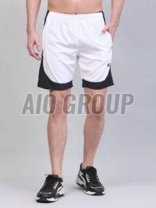 Mens Lycra White Shorts