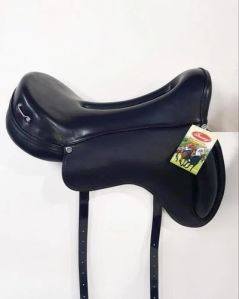 Leather Black Plain Endurance Saddle