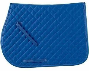 Blue Horse Cotton Saddle Pad