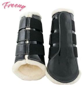 Black Nylon Horse Tendon Boots