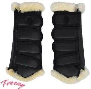 Black Nylon Horse Tendon Boots