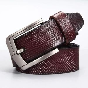 Men Fancy Leather Belt