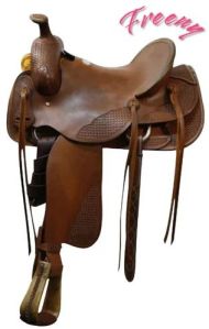 Leather Brown High Quality Western Saddle