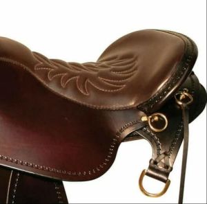 Leather Polished Horse Saddle
