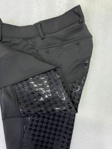 Mens Black Riding Breeches