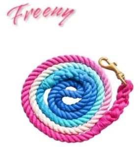 Multicolor Nylon Horse Lead Rope