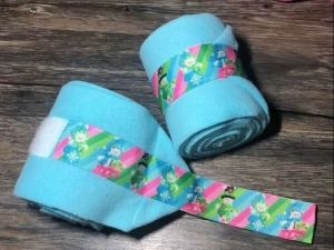 Nylon Horse Riding Blue Bandages