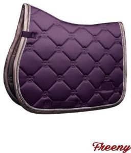 Purple Cotton Horse Saddle Pad