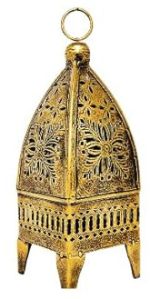 Metal Minar Lantern Tea Light Candle Holder