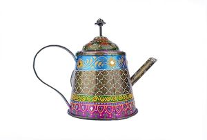 Metal Vintage Kettle Table Clock