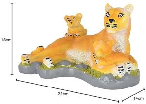 Resin Tiger Family Statue