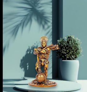 Metal Hanuman Car Dashboard Idol