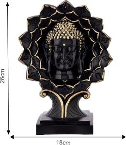 Resin Buddha Face Statue