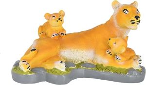Resin Tiger Family Statue