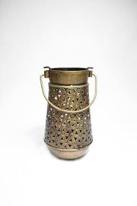 Metal Hanging Pitcher Tea Light Candle Holder