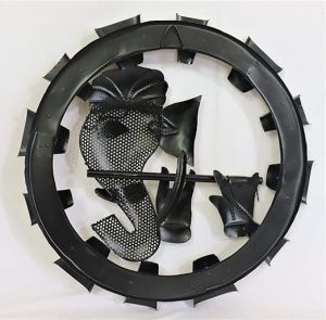 Metal Ganesha Wall Frame