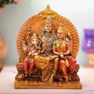 Resin Shiv Parivar Statue