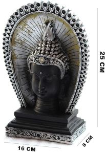 Polyresin Buddha Face Statue