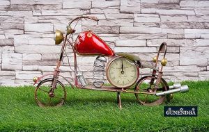 Metal Vintage Bicycle Wall Clock