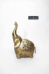 Metal Elephant Tea Light Candle Holder