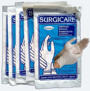 Powder-free Sterile Latex Surgical Gloves