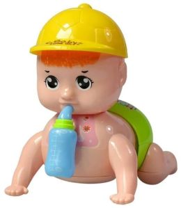 Cute Crawling Baby Toy Musical Crawling Baby