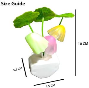 Multi-color Changing LED Night Lamp With Dusk To Dawn Sensor