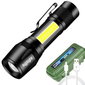 LED Rechargeable Tactical Flashlight