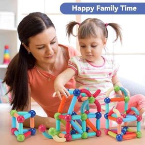 Magnetic Sticks Building Blocks For Kids Toys For Girls Magnetic Toys For Boys Age 3+ Year 4 5 6 7