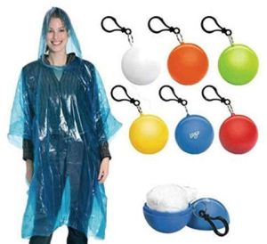 Portable Raincoat Disposable Rain Jacket Poncho Unisex Rainwear